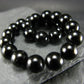 Tibetan Tektite Genuine Bracelet ~ 7 Inches ~ 8mm Round Beads