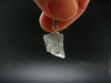 Extremely Rare Raw Gem Green Kornerupine Silver Pendant Crystal From Tanzania - 1.60 Grams - 0.8"