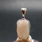 Phenakite Phenacite Silver Pendant from Nigeria - 0.7 Inches - 1.31 Grams