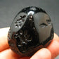 Rare Large Black Tibetan Tektite Tumbled Stone from Tibet - 1.5" - 44.11 Grams