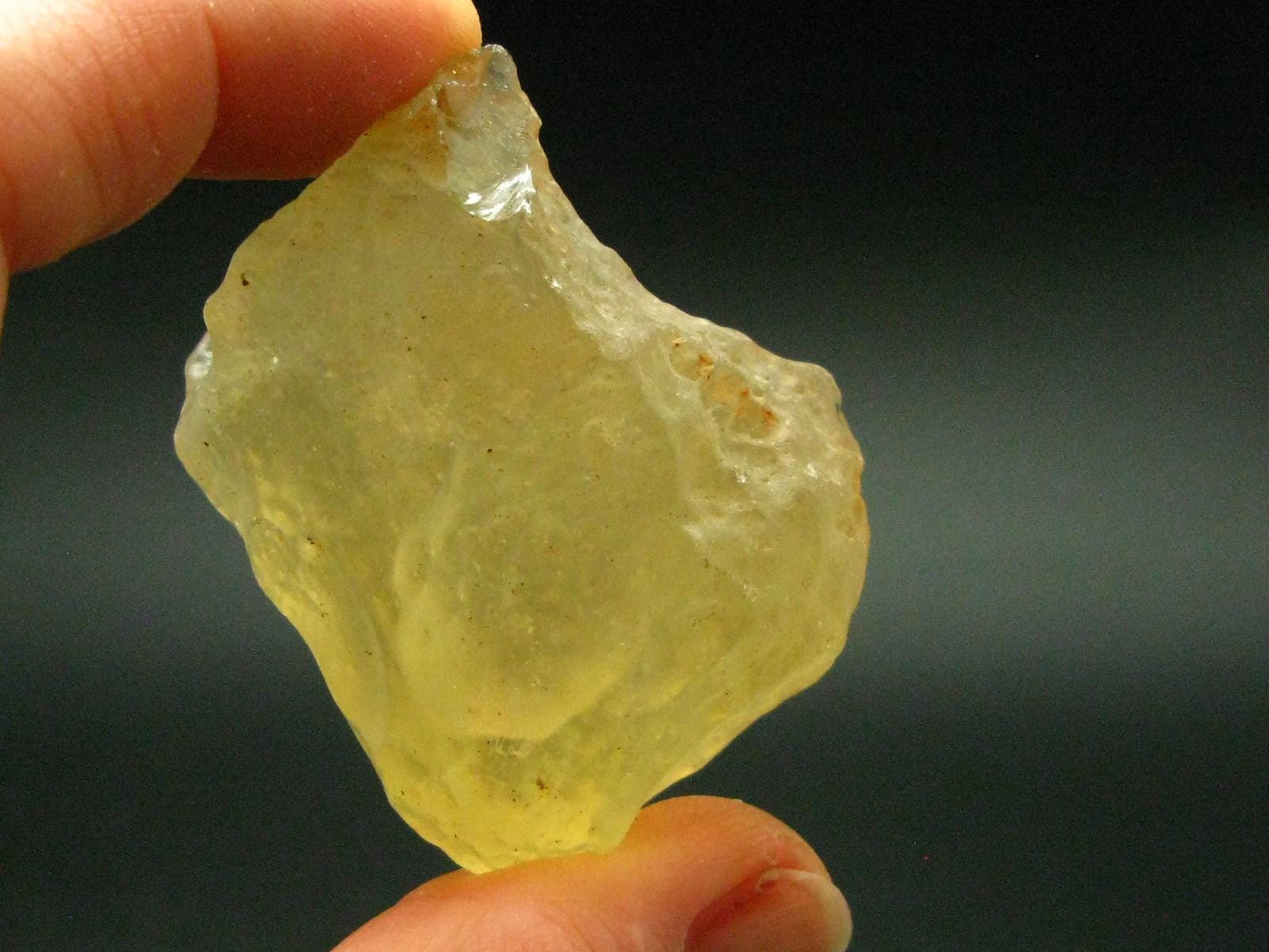 Nice Gem Libyan Tektite Raw Piece From Libya - 46.95 Grams - 1.7"