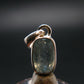 Stunning Genuine Faceted Aquamarine Gem Sterling Silver Pendant From Brazil - 0.7"
