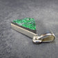 Uvarovite (Green Chromium Garnet) Cluster Silver Pendant from Russia - 1.2" - 4.80 Grams