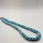 Larimar Bead Necklace Natural Blue Stone Necklace Ocean Inspired Jewelry Gift