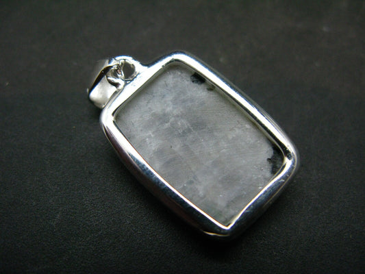 Natural Glow From Inside Moonstone 925 Silver Pendant - 1.4" - 7.6 Grams
