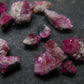 Nice Lot of Bixbite Red Emerald Beryl Crystals From Utah USA - 2.00 Carats