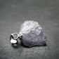 Rare Lilac Herderite Crystal Silver Pendant from Brazil - 0.7" - 1.32 Grams