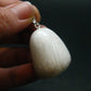 Scolecite Silver Pendant From India - 1.5"