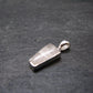 Raw Rare Natrolite Crystal Silver Pendant From Russia - 0.7" - 1.28 Grams