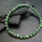 Green Garnet Tsavorite Genuine Bracelet ~ 7 Inches ~ 6mm Round Beads