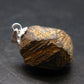 Magnetite Crystal Silver Pendant From Bolivia - 0.9" - 7.69 Grams