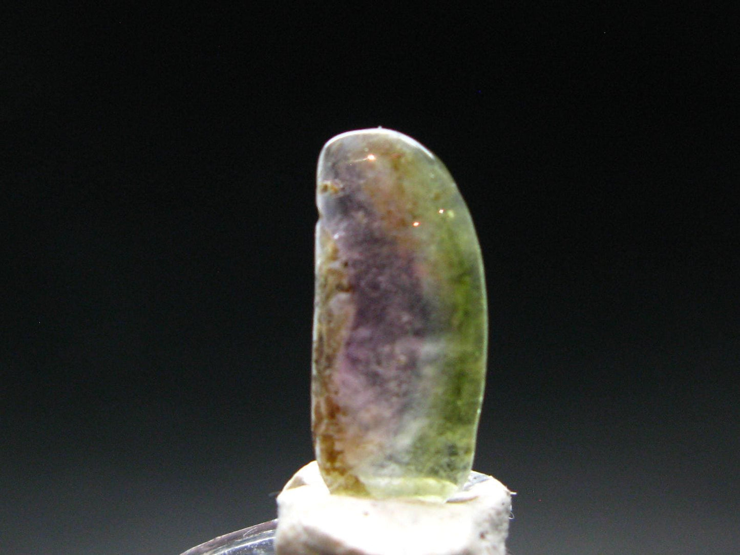Rare Watermelon Tourmaline Crystal Slice From Brazil - 3.05 Carats