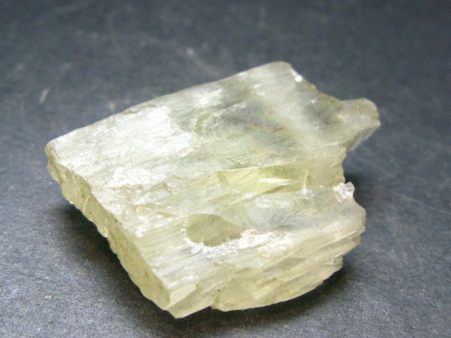 Gem Green Hiddenite Spodumene Crystal From Brazil - 1.6" - 25.33 Grams