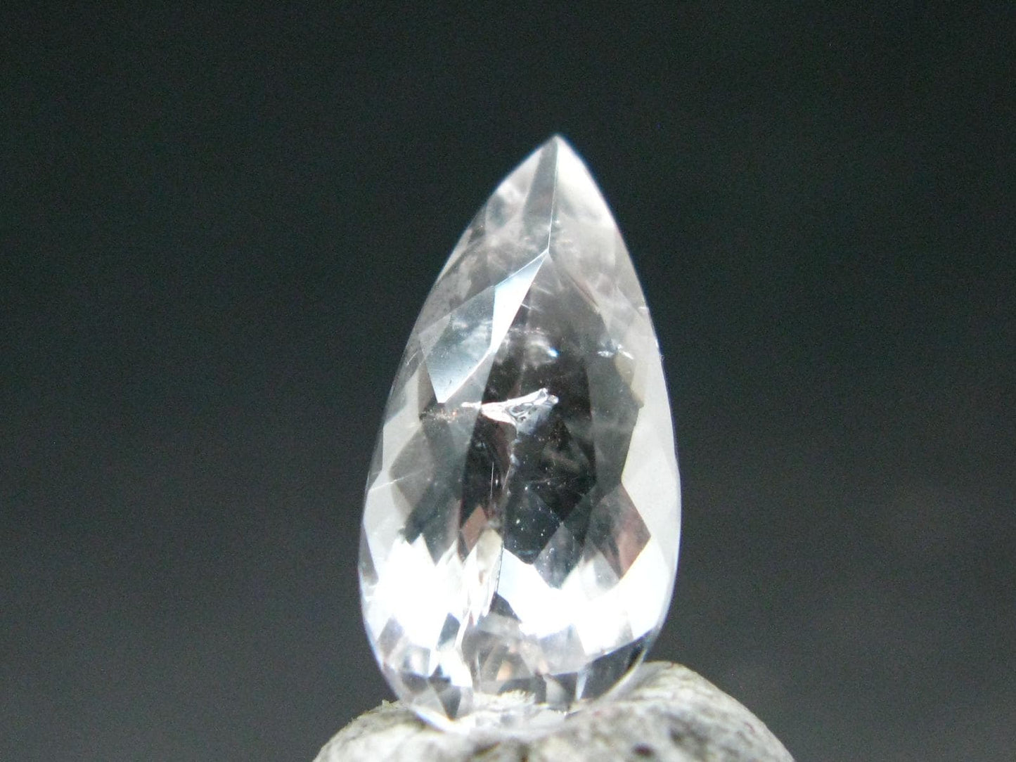 Gem Phenacite Phenakite Facetted Cut Stone From Russia - 2.46 Carats