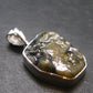 Phenakite Phenacite Silver Pendant from Brazil - 1.0 Inches - 3.34 Grams