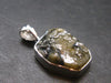 Phenakite Phenacite Silver Pendant from Brazil - 1.0 Inches - 3.34 Grams