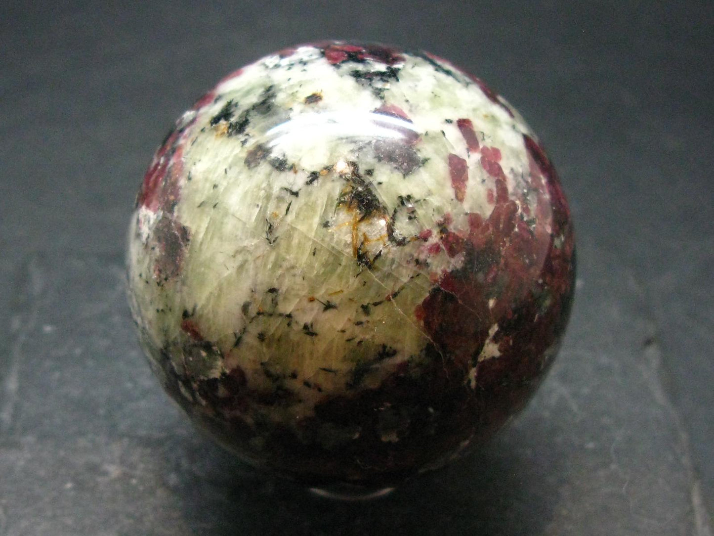 Nice Eudyalite Eudialite Sphere From Russia - 2.0"