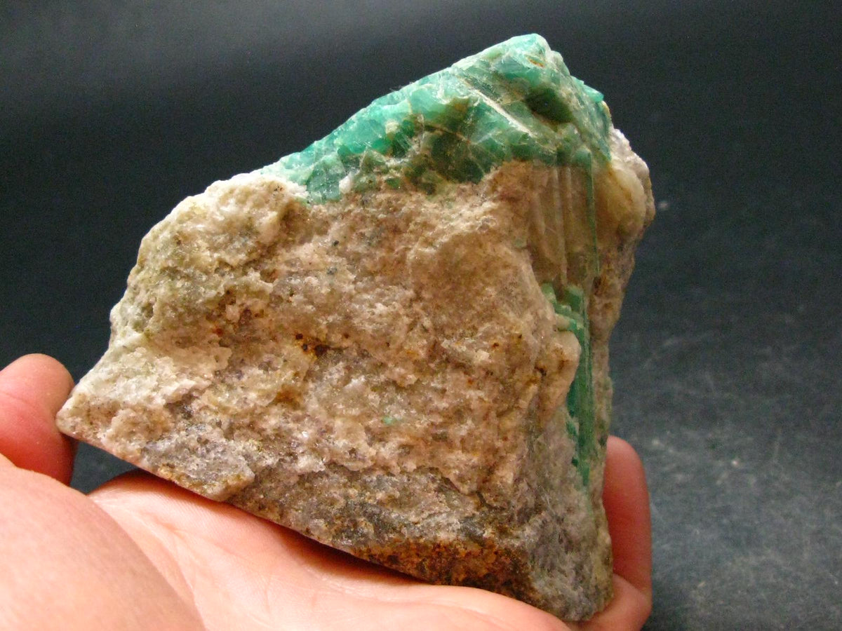 Emerald Beryl Cluster From China - 2.7"- 194.43 Grams