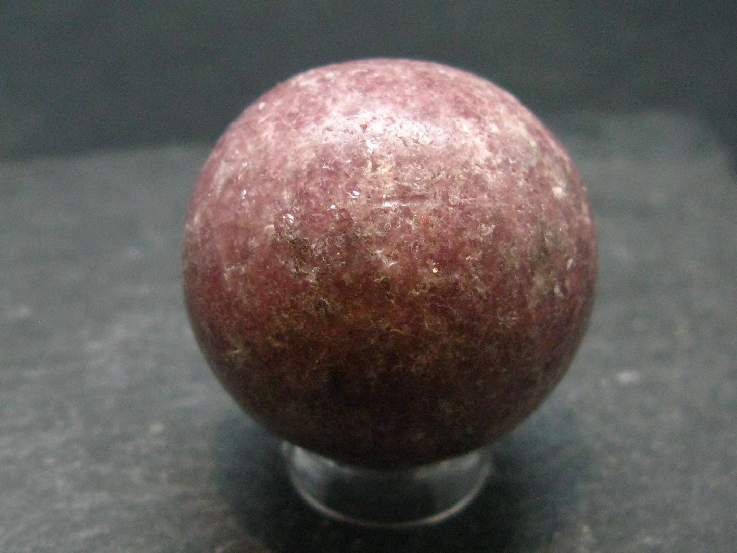 Lepidolite sphere from Brazil - 1.1"