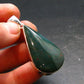 Bloodstone Silver Plated Pendant From India - 1.9" - 7.41 Grams