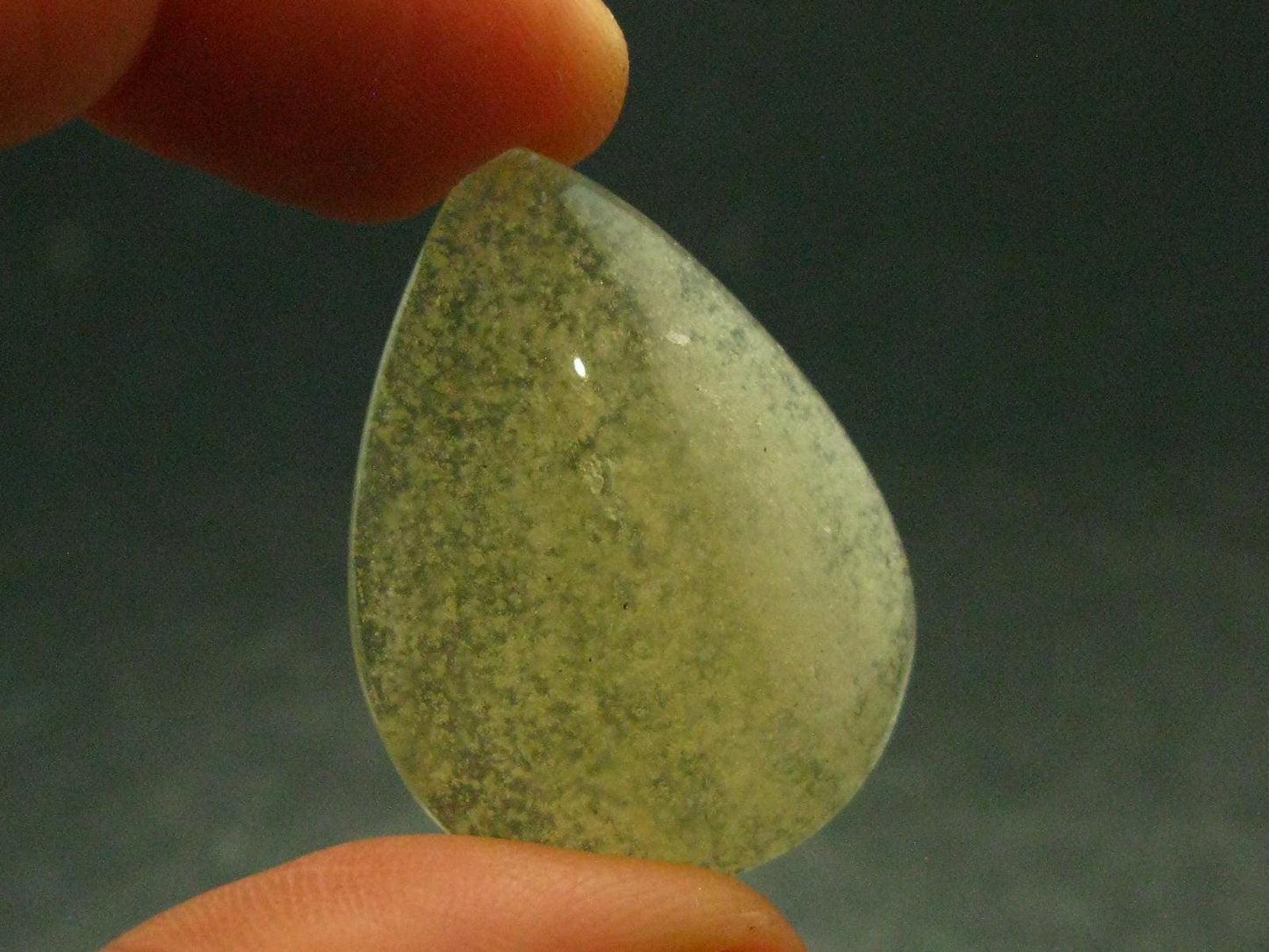 Nice Gem Libyan Tektite Cabochon From Libya - 6.06 Grams