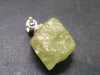Chrysoberyl Crystal Silver Pendant From Brazil - 2.55 Grams
