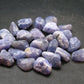 Lot of 25 Gem Tanzanite Zoisite Tumbled Pieces From Tanzania - 40.8 Grams