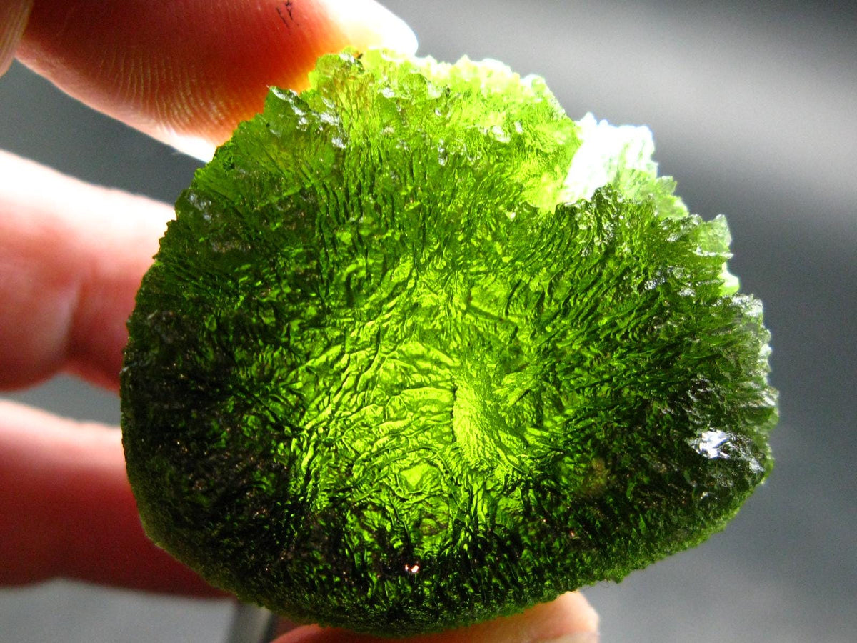 HUGE Moldavite Tektite From Czech Republic - 2.0" - 150.7 Carats 30.14 Grams