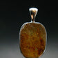 Rare Herderite Crystal Silver Pendant from Brazil - 1.1" - 3.22 Grams
