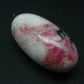 Rare Pink Tugtupite Tumbled Shiva From Greenland - 19.5 Grams - 1.5"