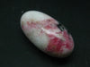 Rare Pink Tugtupite Tumbled Shiva From Greenland - 19.5 Grams - 1.5"