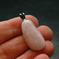 Pink Petalite Silver Pendant from Canada - 1.2" - 3.91 Grams
