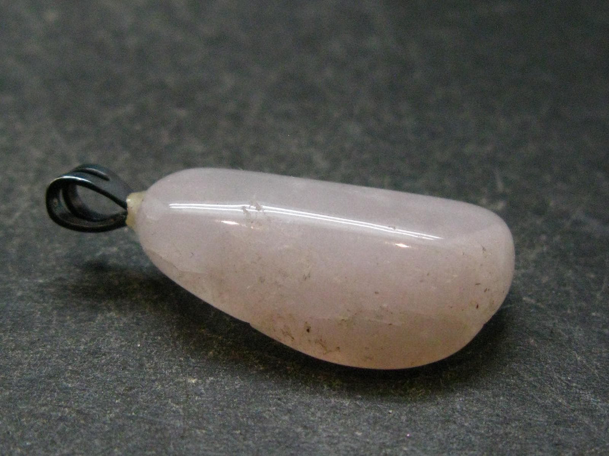 Pink Petalite Silver Pendant from Canada - 1.2" - 3.91 Grams