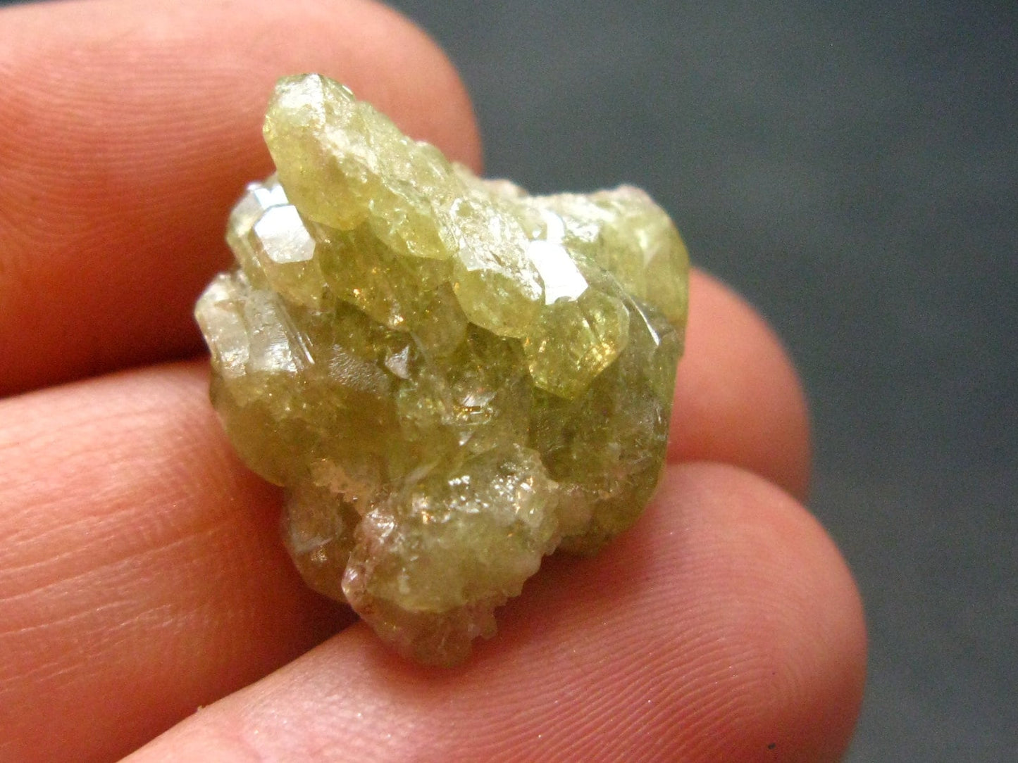 Vesuvianite Idocrase Cluster From Canada - 0.7" - 4.26 Grams