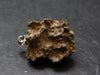Fulgurite Lightning Rock Silver Pendant From USA - 1.1" - 1.94 Grams
