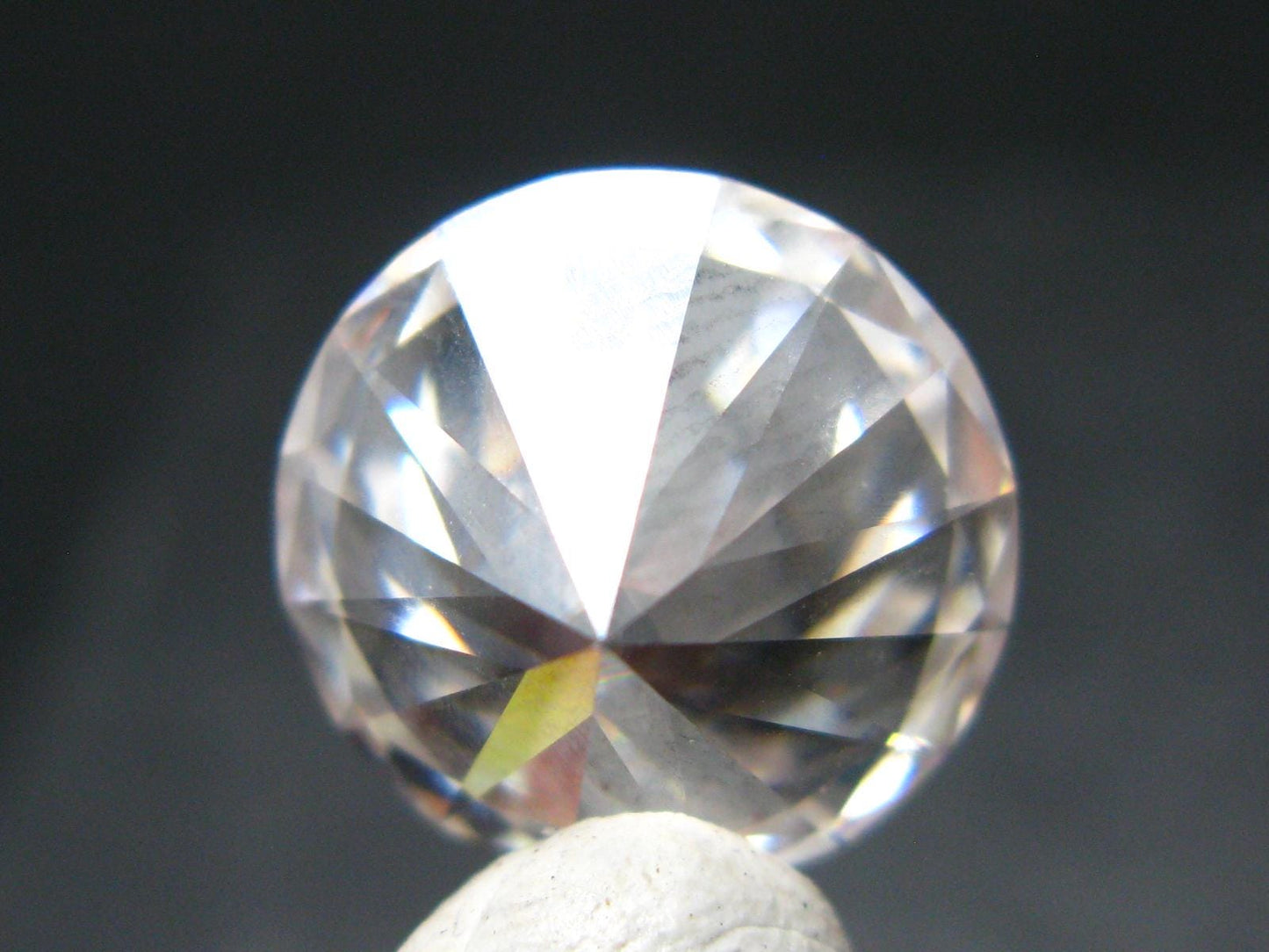 Gem Moissanite Facetted Cut Stone - 8.15 Carats