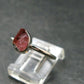 Pezzottaite Crystal Silver Ring From Madagascar - Size 7 - 2.0 Grams