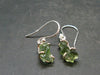 Moldavite Tektite Silver Earrings from Czech Republic - 1.84 Grams