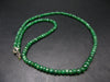 Tsavorite Tsavolite Green Garnet Necklace - 19" - 19.5 Grams