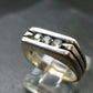 Genuine Alexandrite Gem Silver Ring From Russia - Size 6.75 - 4.63 Grams