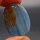 Nice Lemurian Aquatine Blue Calcite Tumbled From Argentina - 1.3" - 12.71 Grams