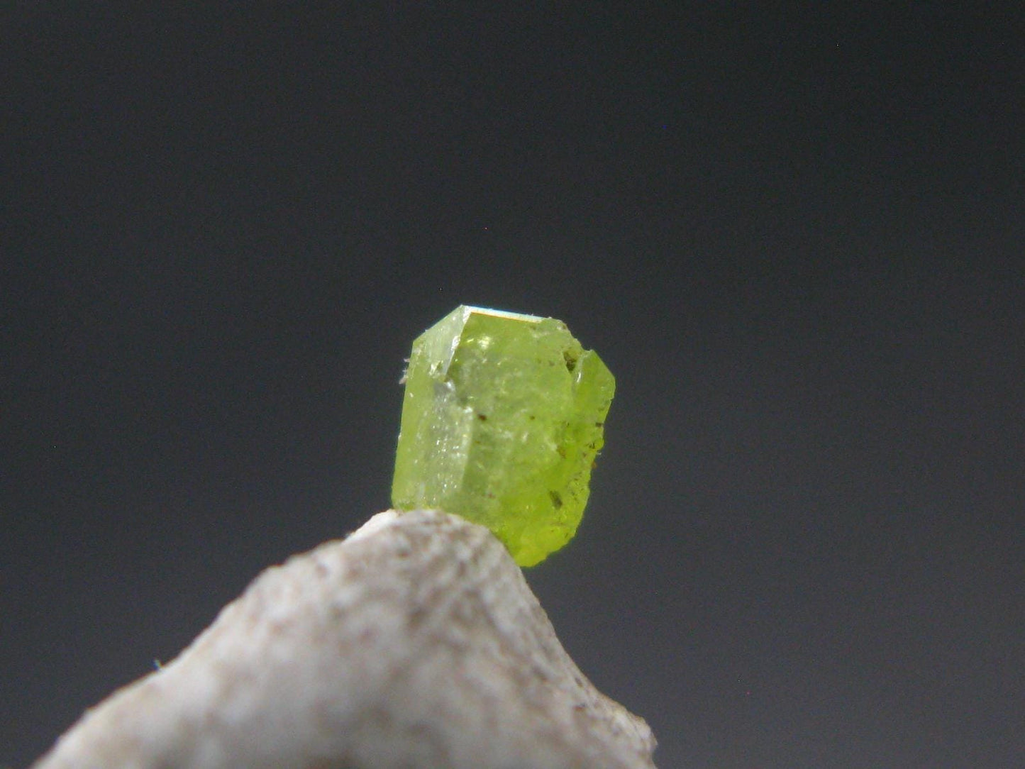 Rare Gem Pyromorphite Cut Stone from China - 0.26 Carats