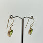 Peridot Teardrop Dangle Earrings | Sterling Silver August Birthstone