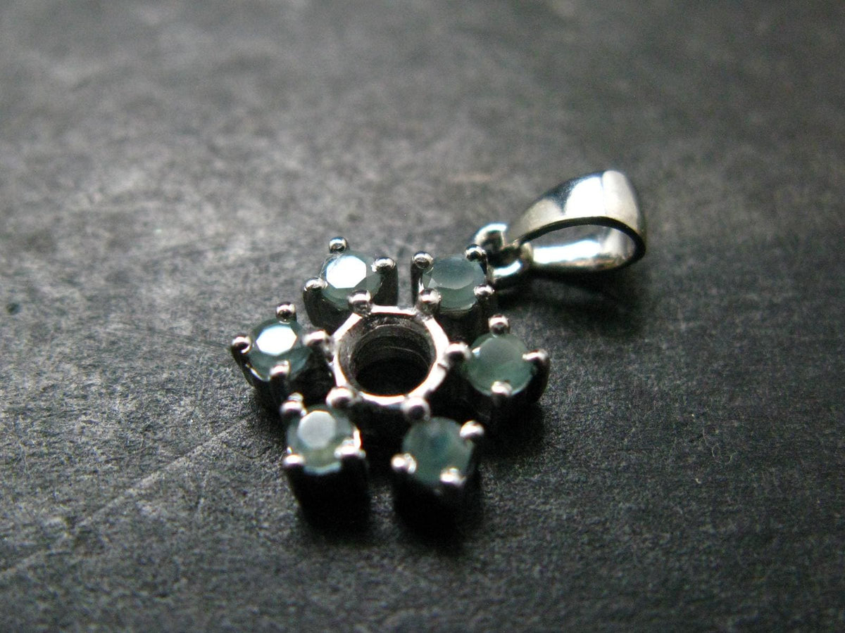 Genuine Alexandrite Gem Silver Pendant From Russia - 0.78 Grams - 0.32 TCW