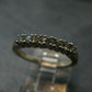 Genuine Alexandrite Gem Silver Ring From Russia - Size 7.5 - 2.92 Grams