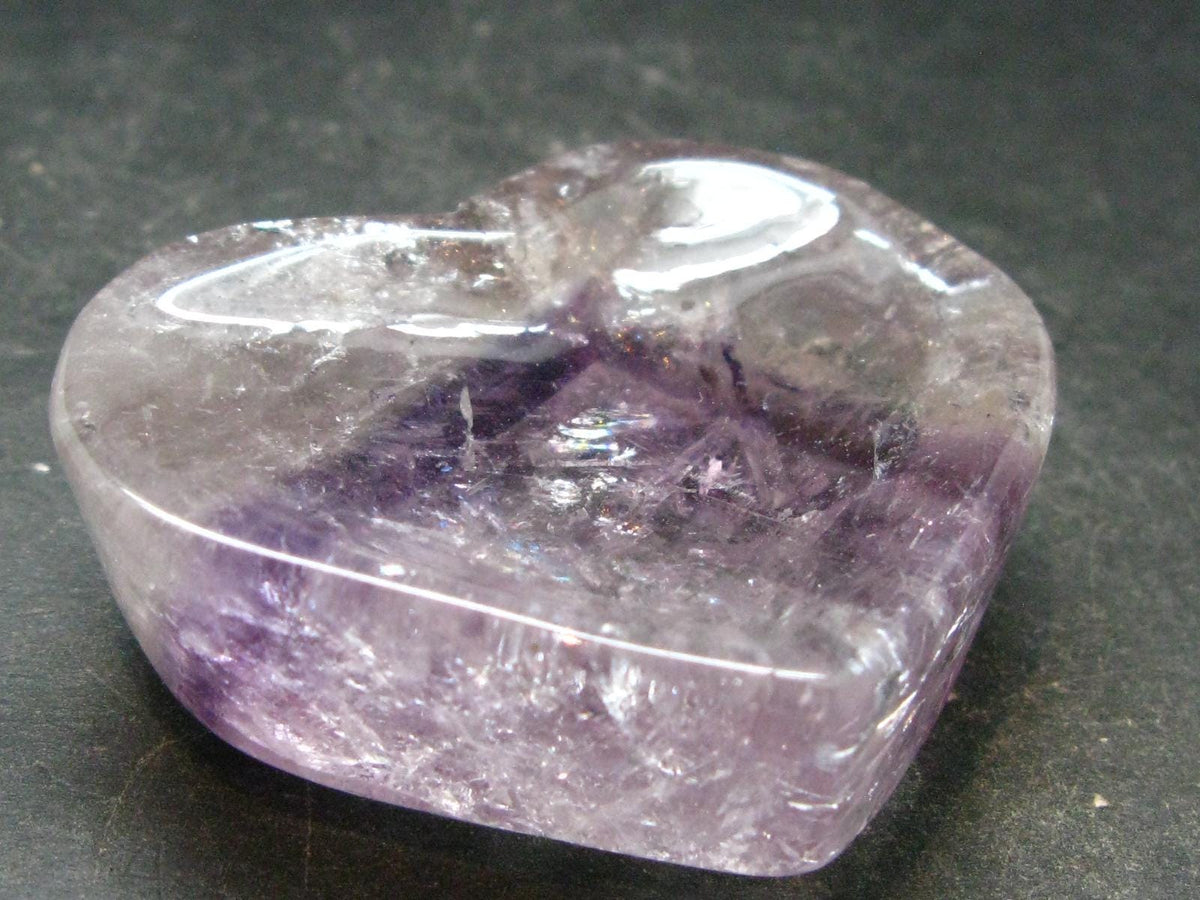 Amazing Natural Amethyst Heart from Brazil - 1.9" - 71.70 Grams