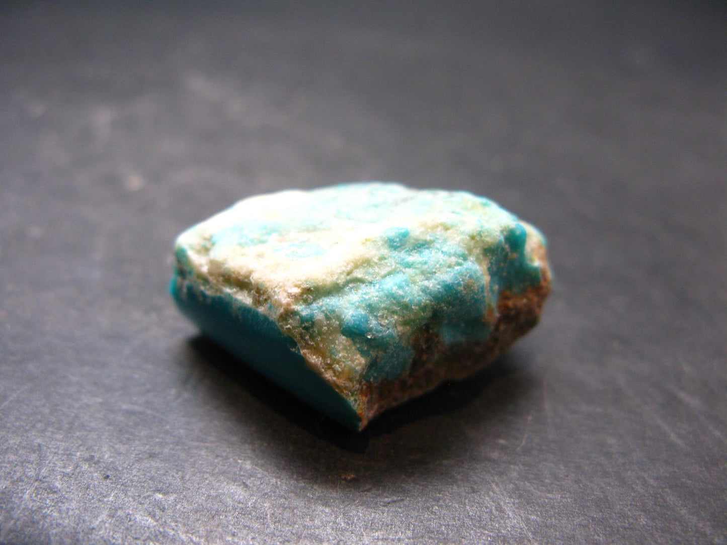 Genuine Polished Turquoise from Arizona, USA - 1.3" - 12.53 Grams
