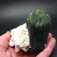 Green Tourmaline (Vanadium Dravite) Crystal on Albite From Tanzania - 3.5" - 416 Grams