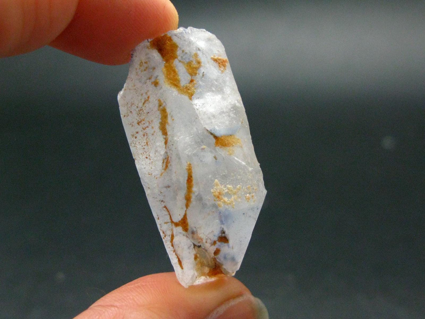 Dumortierite In Quartz Crystal From Brazil - 1.6" - 20.82 Grams