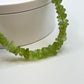 Peridot Chip Necklace | Raw Gemstone Beaded Jewelry, August Birthstone